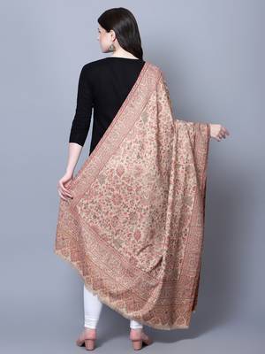 Women Kashmiri Kaani Jaal Woven Shawl 2