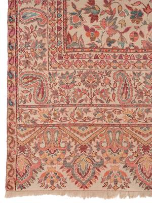 Women Kashmiri Kaani Jaal Woven Shawl 6