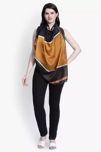 Woman Modal Silk Designer Scarf / Stole