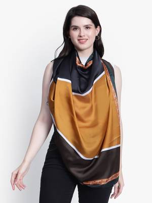 Woman Modal Silk Designer Scarf / Stole 3