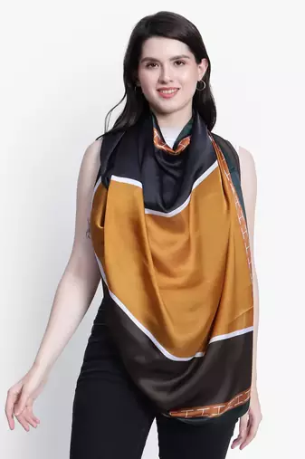 Woman Modal Silk Designer Scarf / Stole