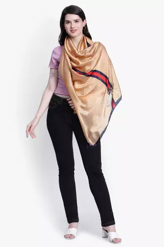 Woman Modal Silk Designer Scarf / Stole