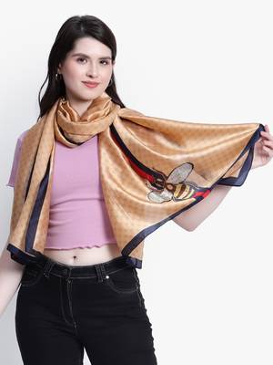 Woman Modal Silk Designer Scarf / Stole 3