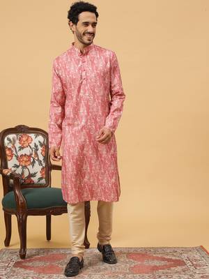 Tabard kurta & churidar set for men 1