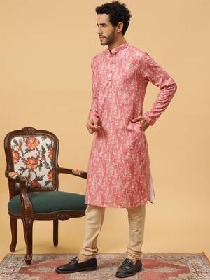 Tabard kurta & churidar set for men 2