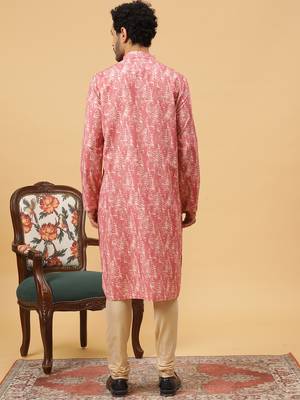 Tabard kurta & churidar set for men 4