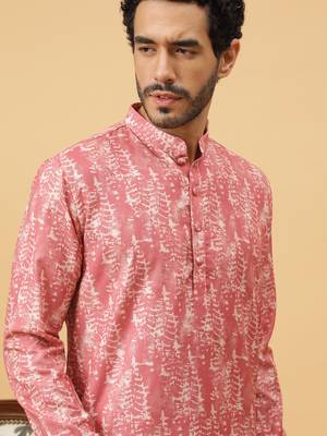 Tabard kurta & churidar set for men 5