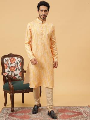 Tabard kurta & churidar set for men 1