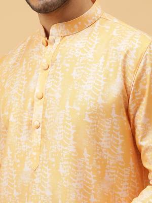 Tabard kurta & churidar set for men 5