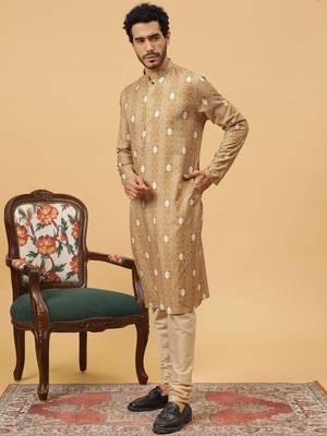 Tabard kurta & churidar set for men 2