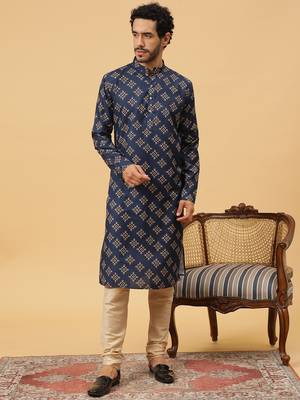 Tabard kurta & churidar set for men 1