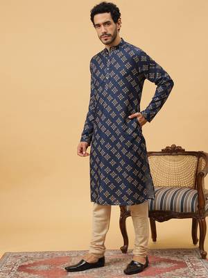 Tabard kurta & churidar set for men 2