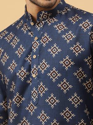 Tabard kurta & churidar set for men 5