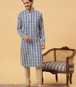 Tabard kurta & churidar set for men