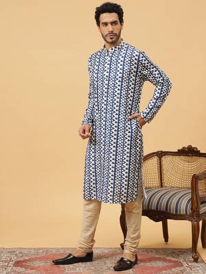 Tabard kurta & churidar set for men 2