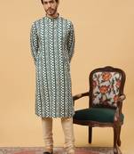 Tabard kurta & churidar set for men
