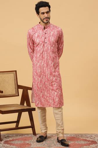Tabard kurta & churidar set for men