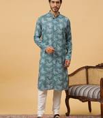 Tabard kurta & churidar set for men