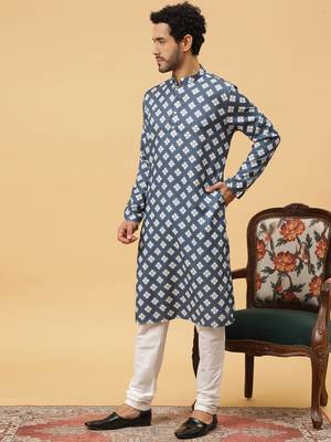 Tabard kurta & churidar set for men 2