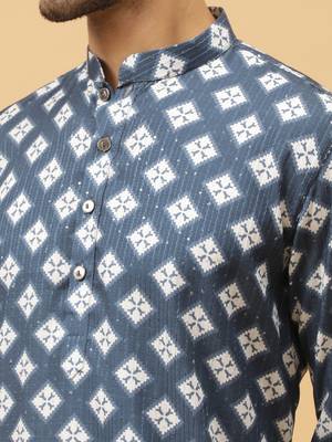 Tabard kurta & churidar set for men 5