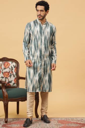 Tabard kurta & churidar set for men