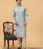 Tabard kurta & churidar set for men