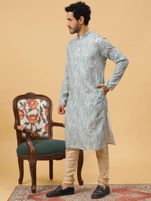 Tabard kurta & churidar set for men 2