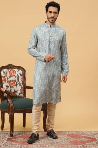 Tabard kurta & churidar set for men