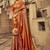 Multicolor Heavy Brocade Faux Banarasi Silk Woven With Jacquard Work Saree With Blouse