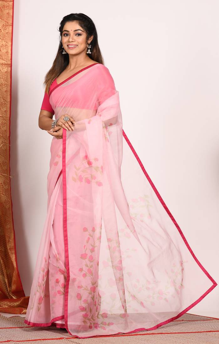 SIMI ORGANZA DIGITAL PRINT SAREE