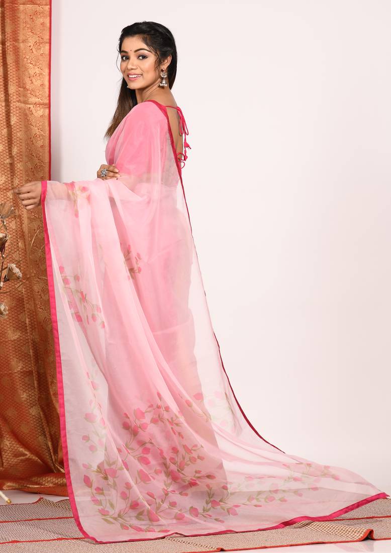 SIMI ORGANZA DIGITAL PRINT SAREE