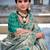 Cement Grey Silk Heavy Thread Embroidred Work Saree With Blouse