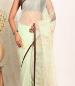 SIMI ORGANZA DIGITAL PRINT SAREE