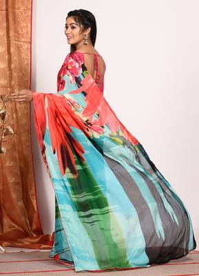 PURE DIGITAL PRINT SAREE 4