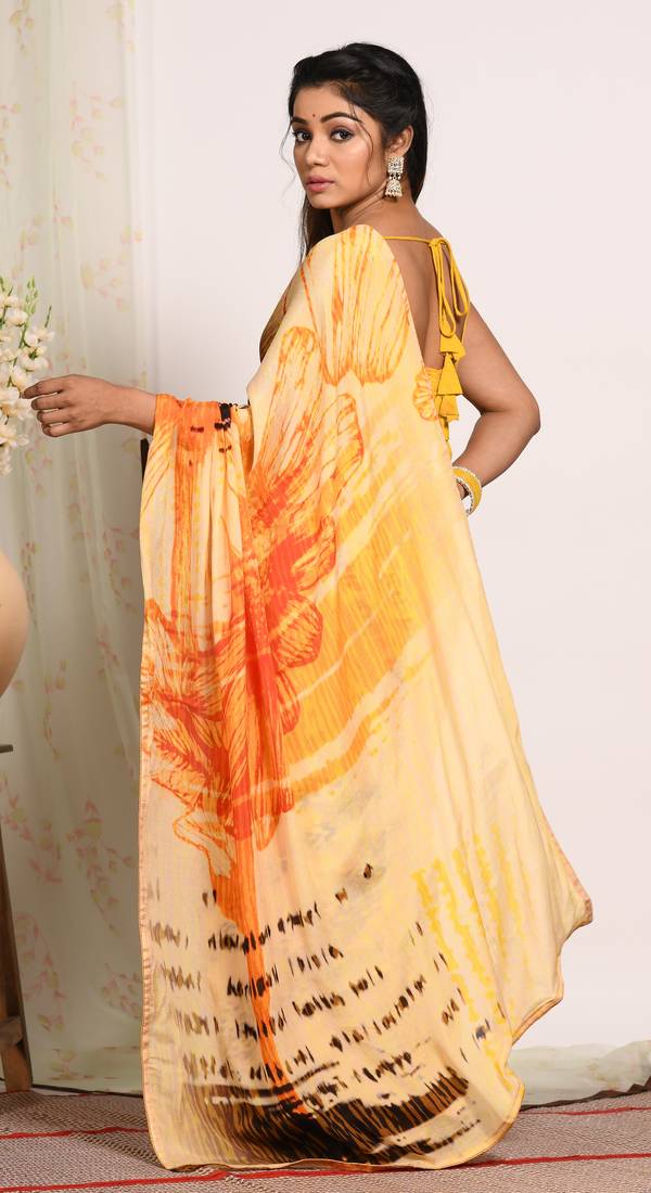 PURE DIGITAL PRINT SAREE