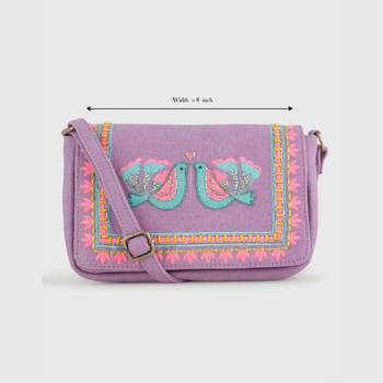 Carina Sling Bag Purple 7