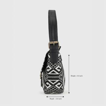 Chavvi Baguette Bag Aztec Black 8