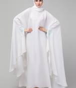 Nazneen embroidered Irani Kaftan with thread embroidered