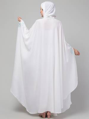 Nazneen embroidered Irani Kaftan with thread embroidered 2