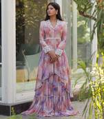 Multi colour gharara set