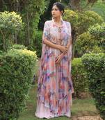 Multi colour gharara set