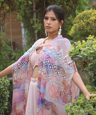 Multi colour gharara set 2