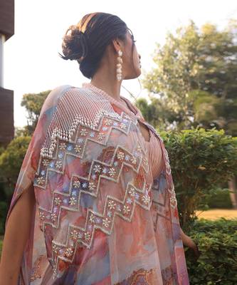 Multi colour gharara set 4