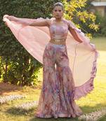 Multi colour gharara set