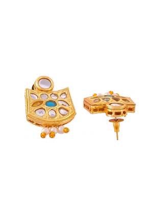 Gold plated choker jewellery set 5