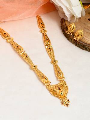 Purvika long traditional jewellery set 1