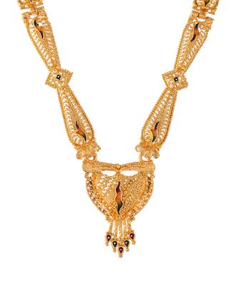 Purvika long traditional jewellery set 2