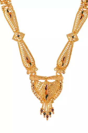 Purvika long traditional jewellery set