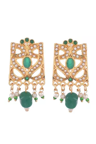 Rajasthani cutwork jewellery set