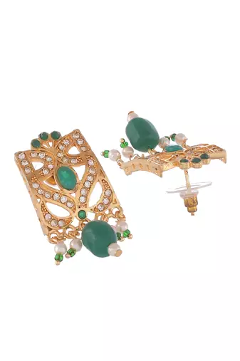 Rajasthani cutwork jewellery set